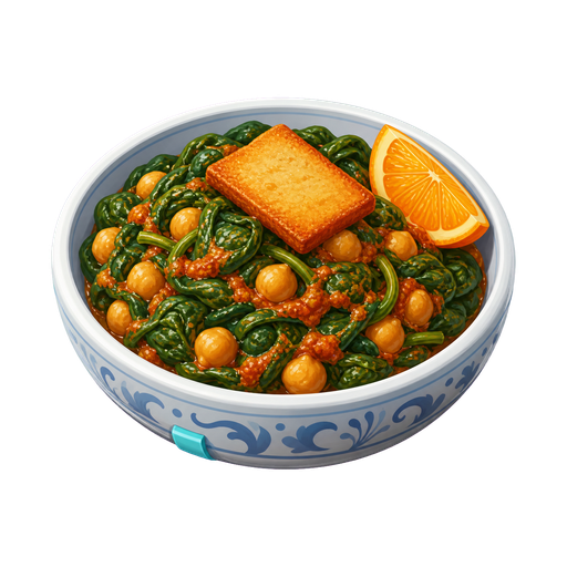 Andalusian Espinacas con Garbanzos