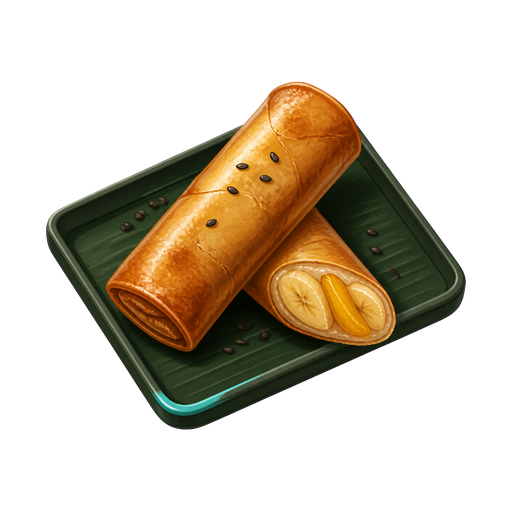 Banana-Jackfruit Turon Duo