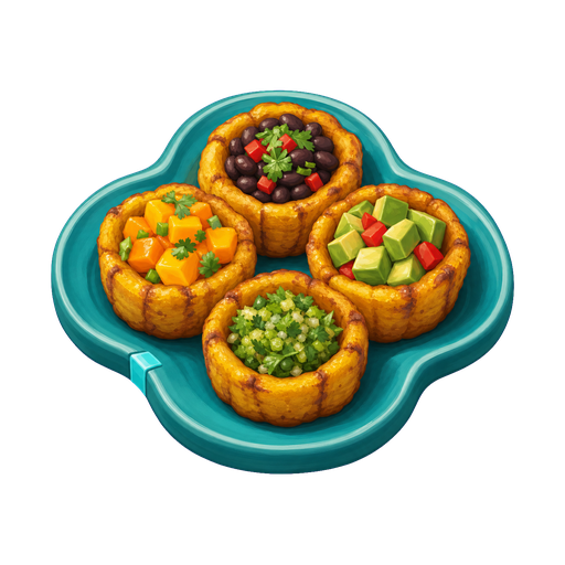 Caribbean Plantain Cups