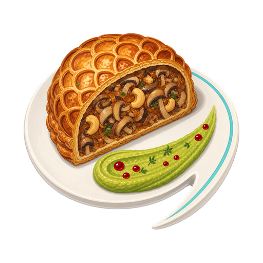 Cashew Mushroom Pithivier