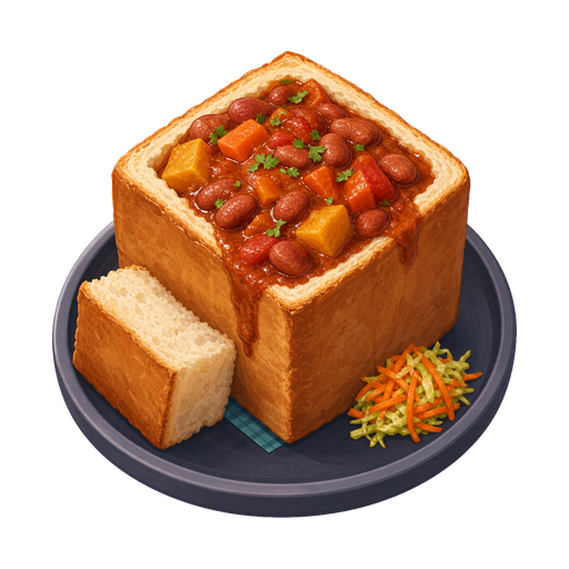 Durban Sugar-Bean Bunny Chow