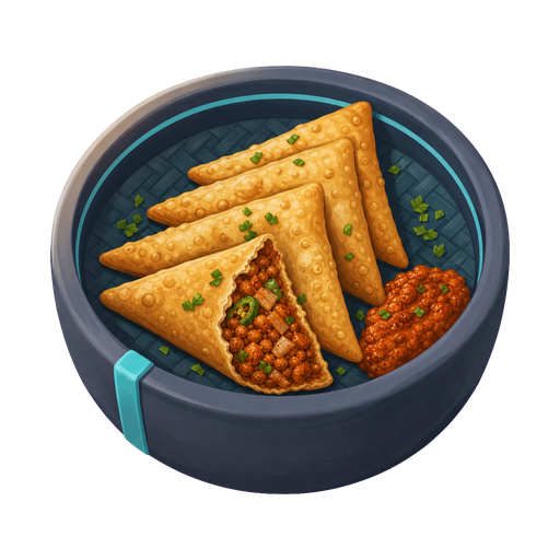 Ethiopian Red-Lentil Sambusa