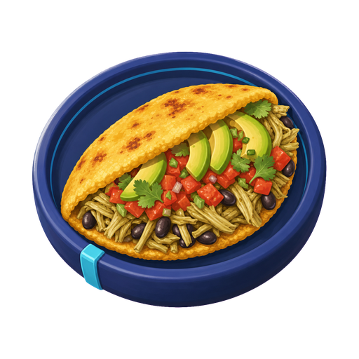 Green Jackfruit Arepa