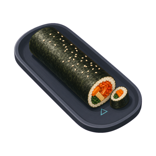 Kimchi Rice Roll