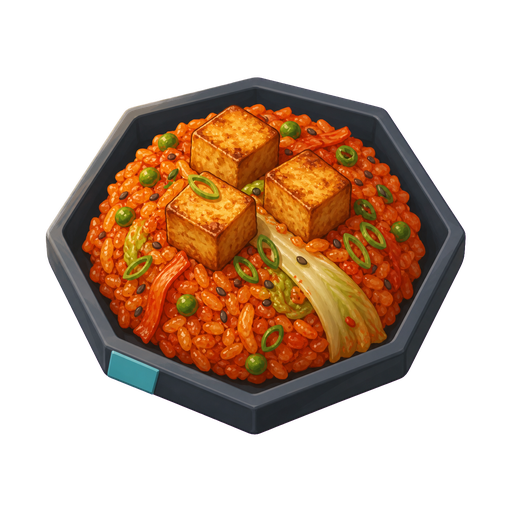 Kimchi Tofu Fried Rice
