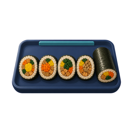 Korean Vegetable Gimbap
