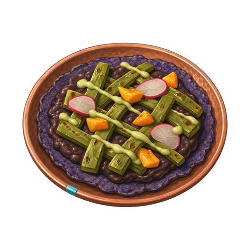 Nopales Tostada