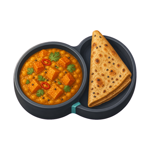 Pumpkin Dal & Flatbread
