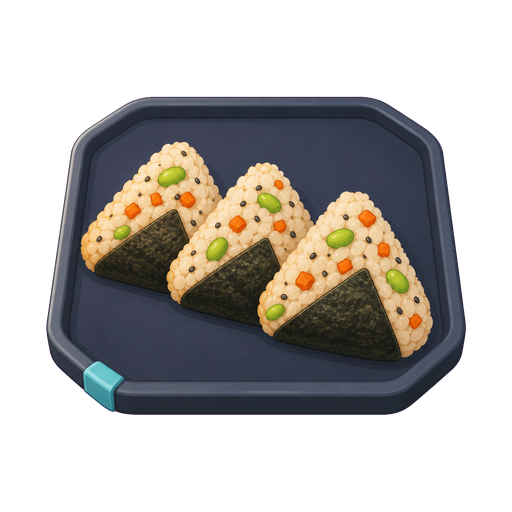 Savory Rice Triangles
