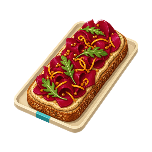 Smoked Beet Tartine