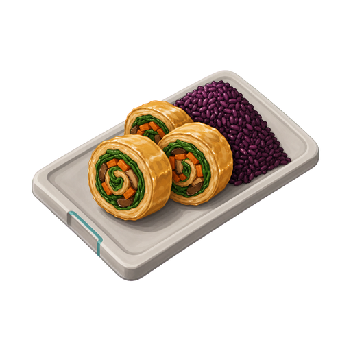 Yuba Vegetable Roulade